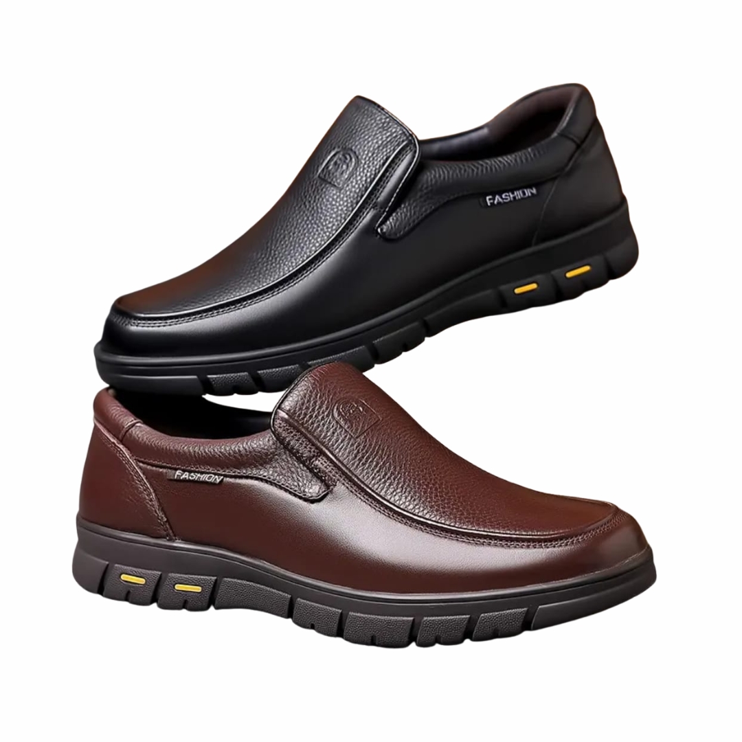 Men’s Slip-On Leather Loafers